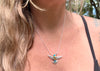 Hummingbird Inlay Necklace - Wanderlust + Wildhearts