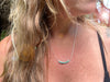 Linear Inlay Crescent Necklace - Wanderlust + Wildhearts