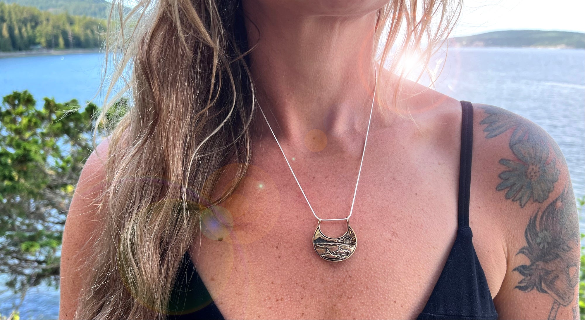Sitka Reversible Necklace - Wanderlust + Wildhearts