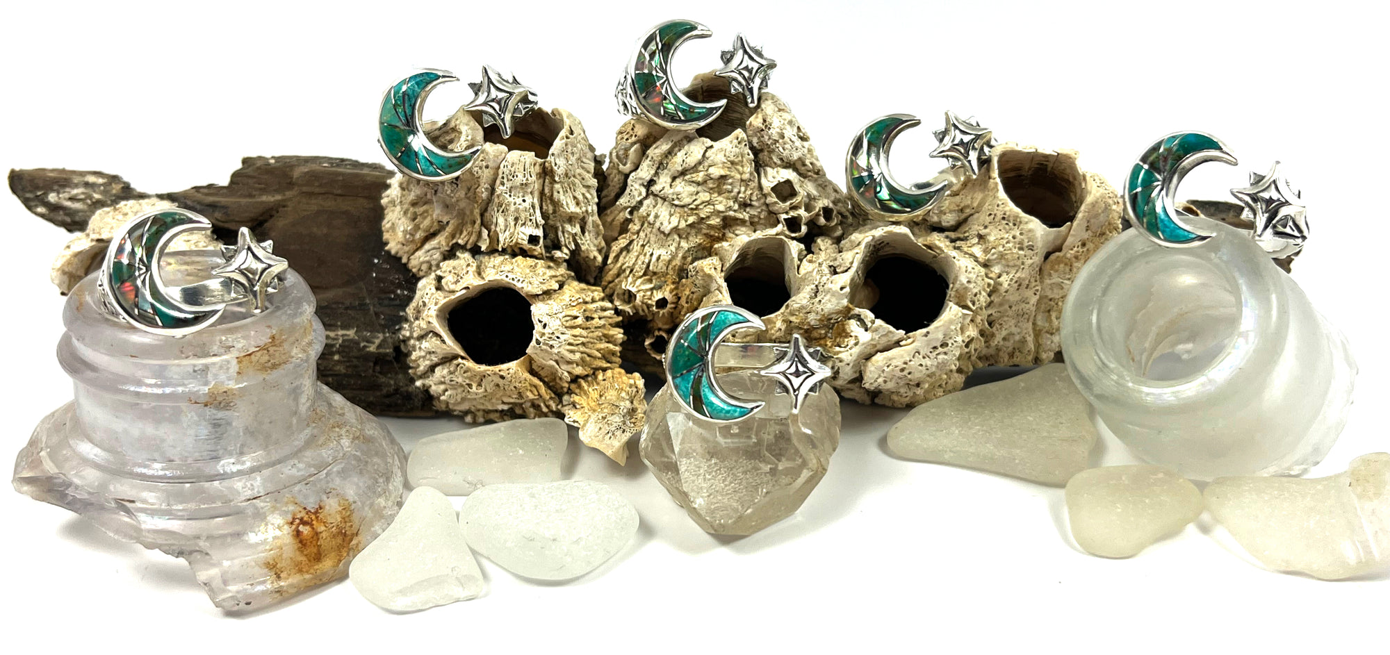 Estrellita Inlay Ring - Wanderlust + Wildhearts