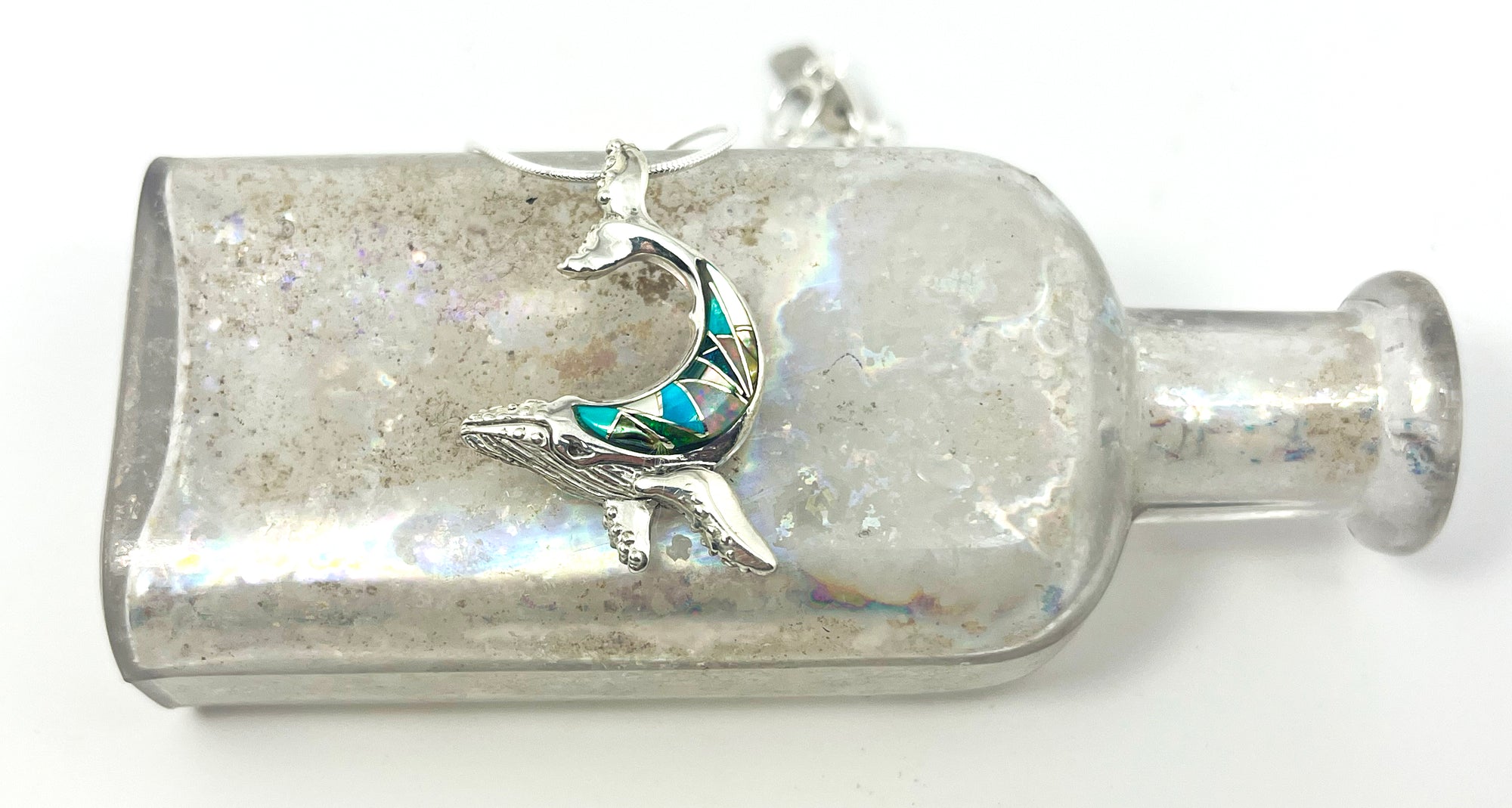 Celestial Humpback Inlay Necklace - Wanderlust + Wildhearts