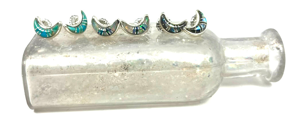 Moon Post Earring - Wanderlust + Wildhearts