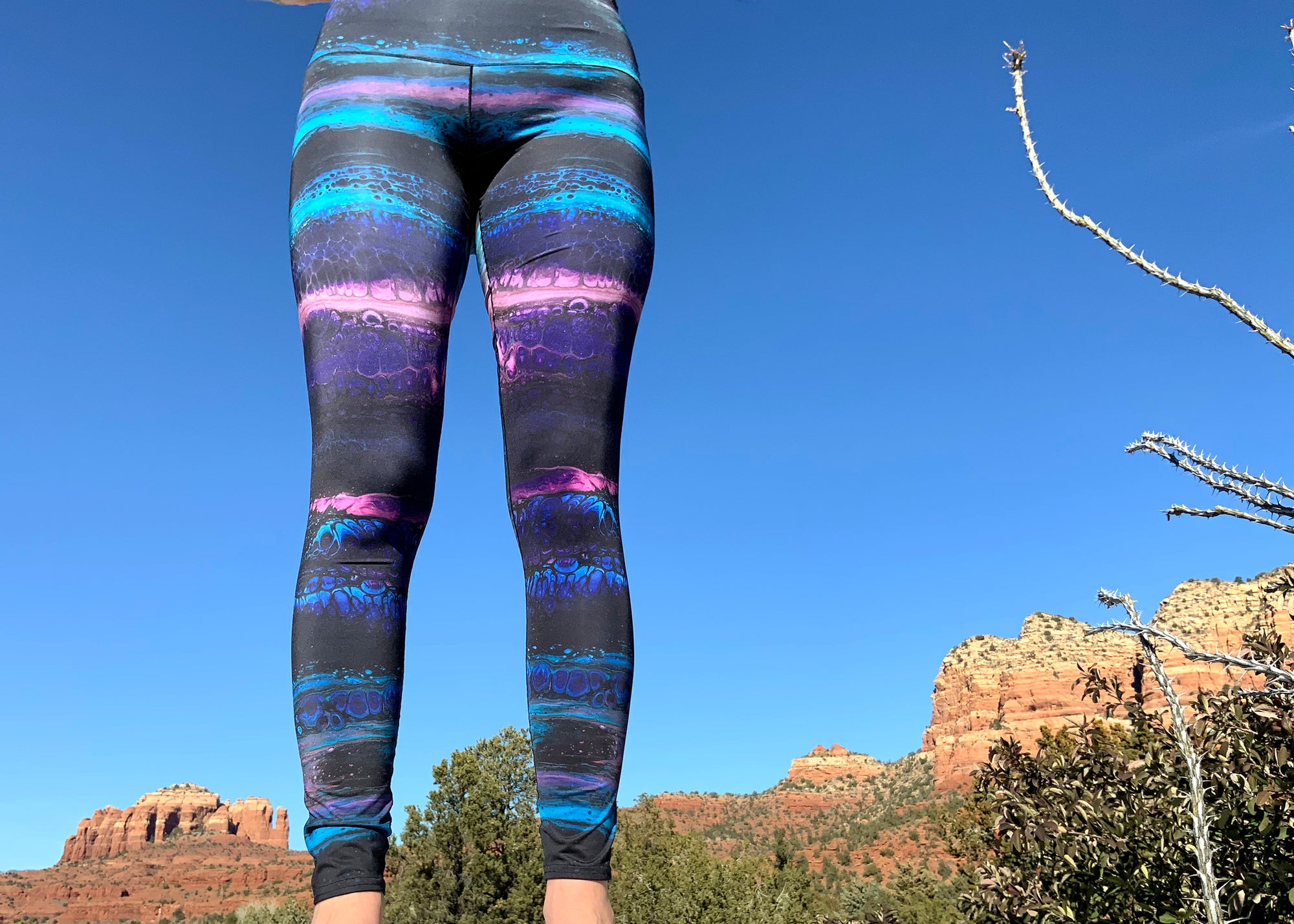 Aquarelle Yoga Legging - Wanderlust + Wildhearts