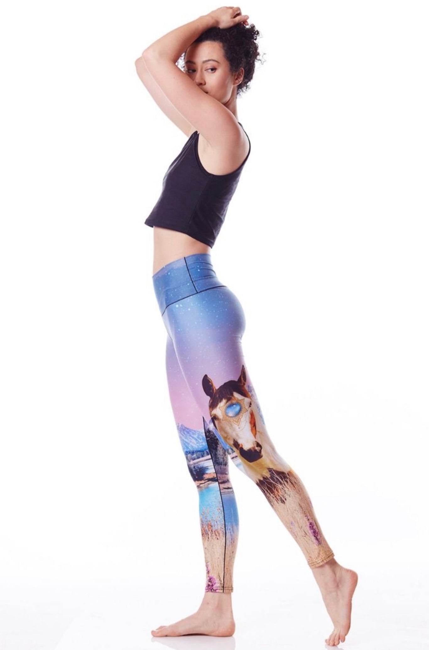 teeki tarot magic yoga pants FitnessApparelExpress.com ♡ Women's