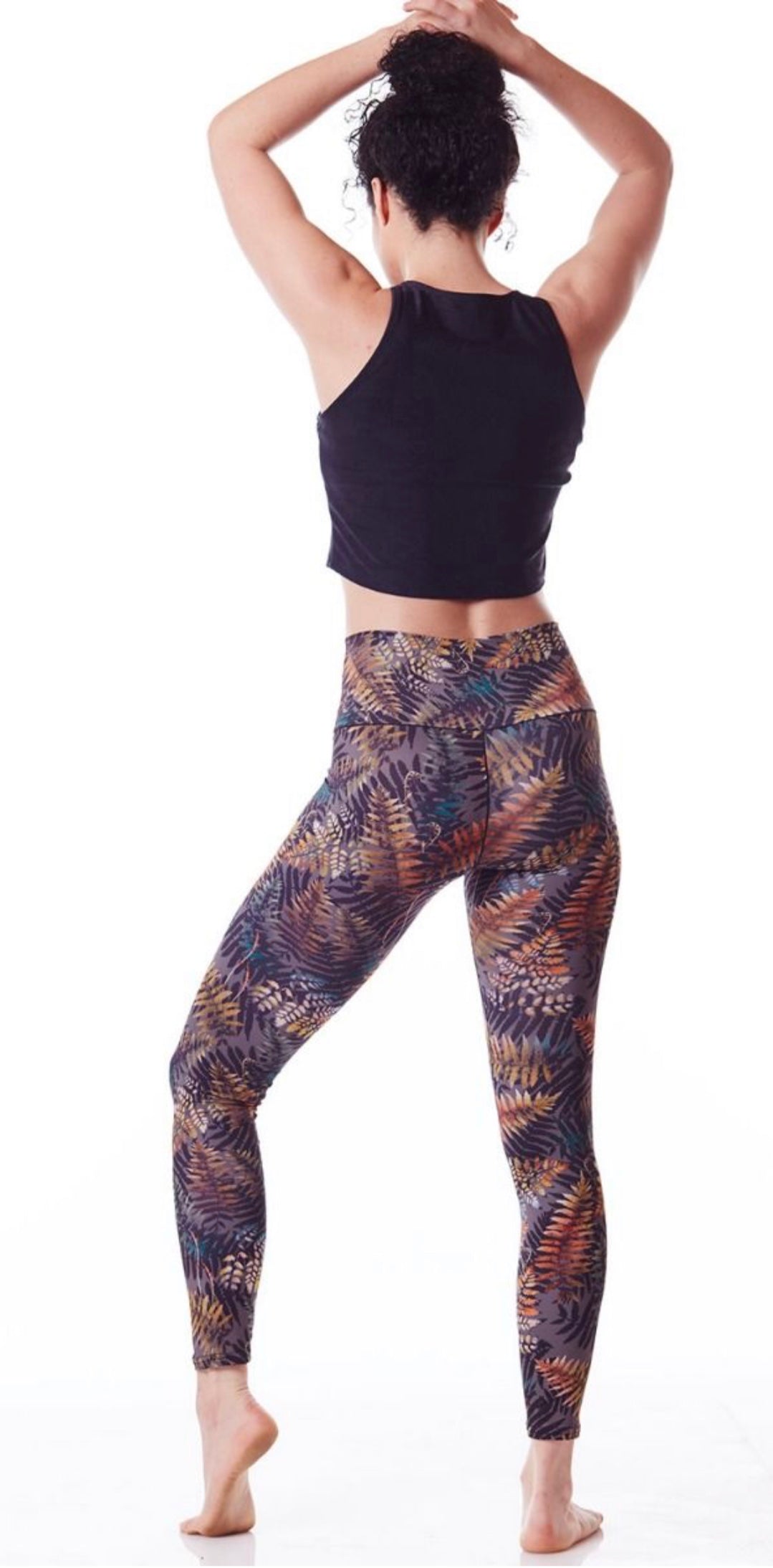 Cinnamon Fern Yoga Legging - Wanderlust + Wildhearts