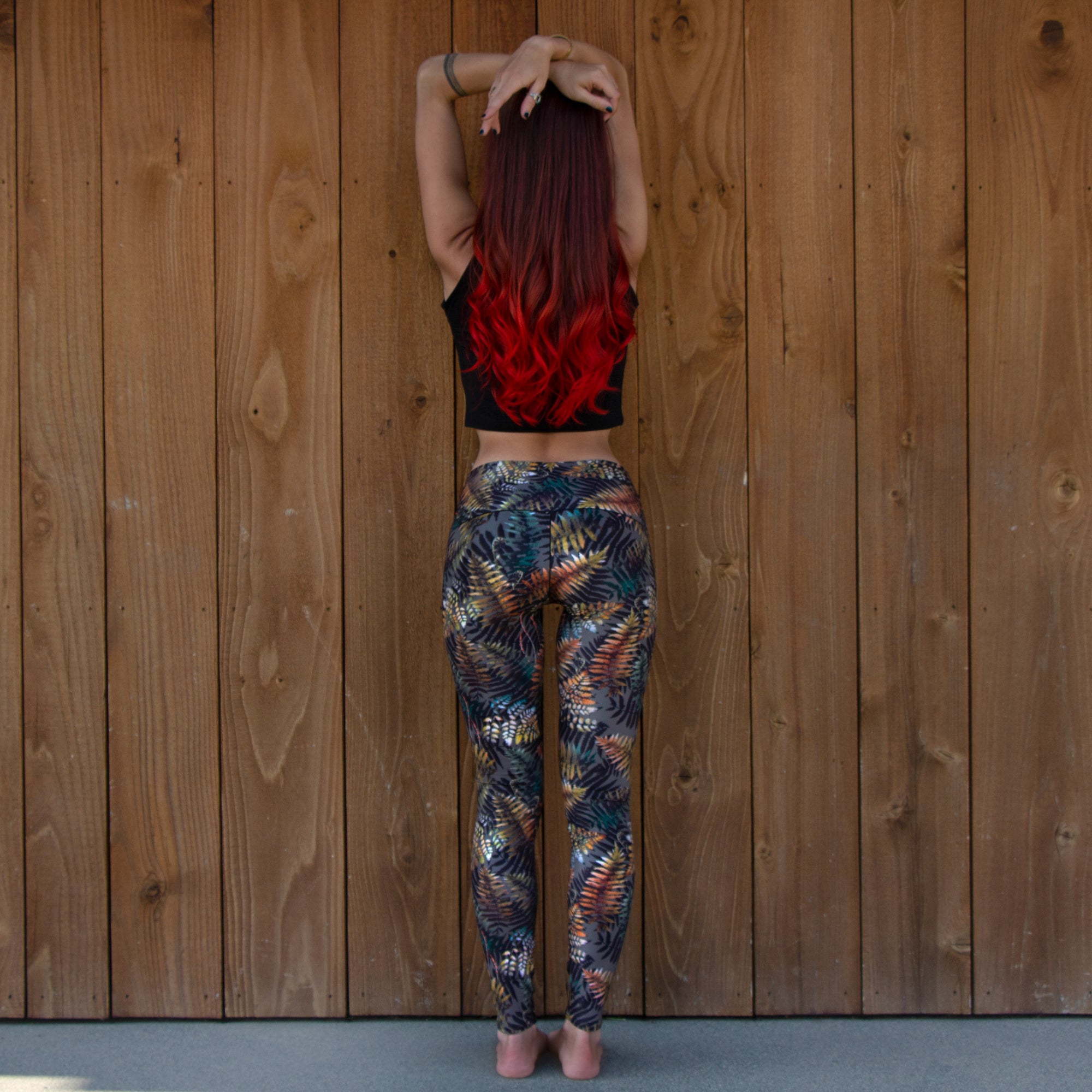 Cinnamon Fern Yoga Legging - Wanderlust + Wildhearts