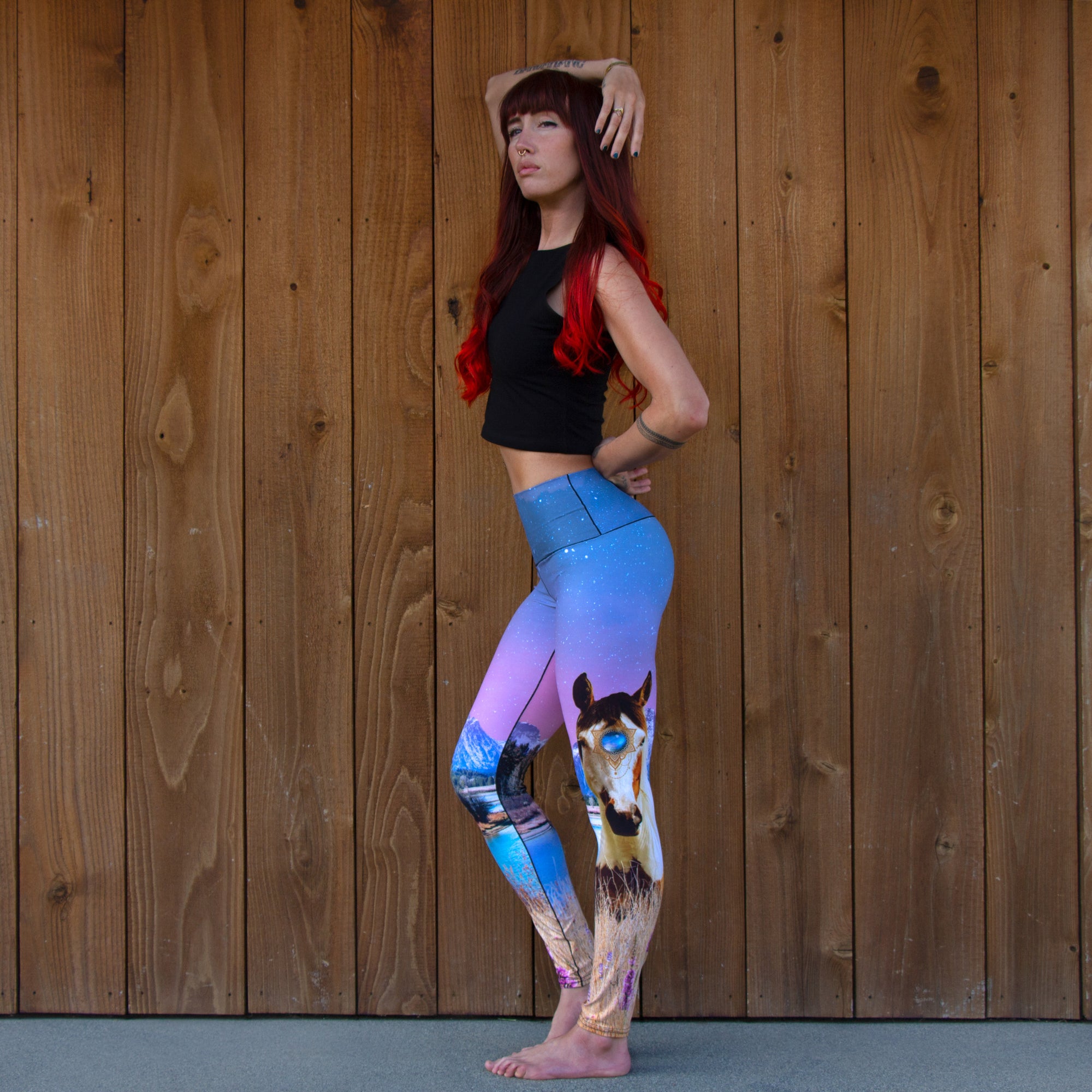 Horse Medicine Yoga Legging - Wanderlust + Wildhearts