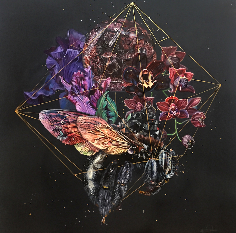 Violaceous Queen- Notecard - Wanderlust + Wildhearts