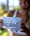 Orca- Gold Embossed Postcard - Wanderlust + Wildhearts