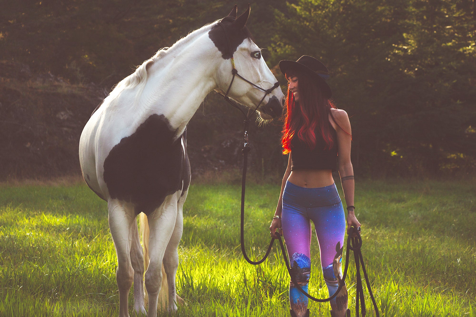 Horse Medicine Yoga Legging - Wanderlust + Wildhearts