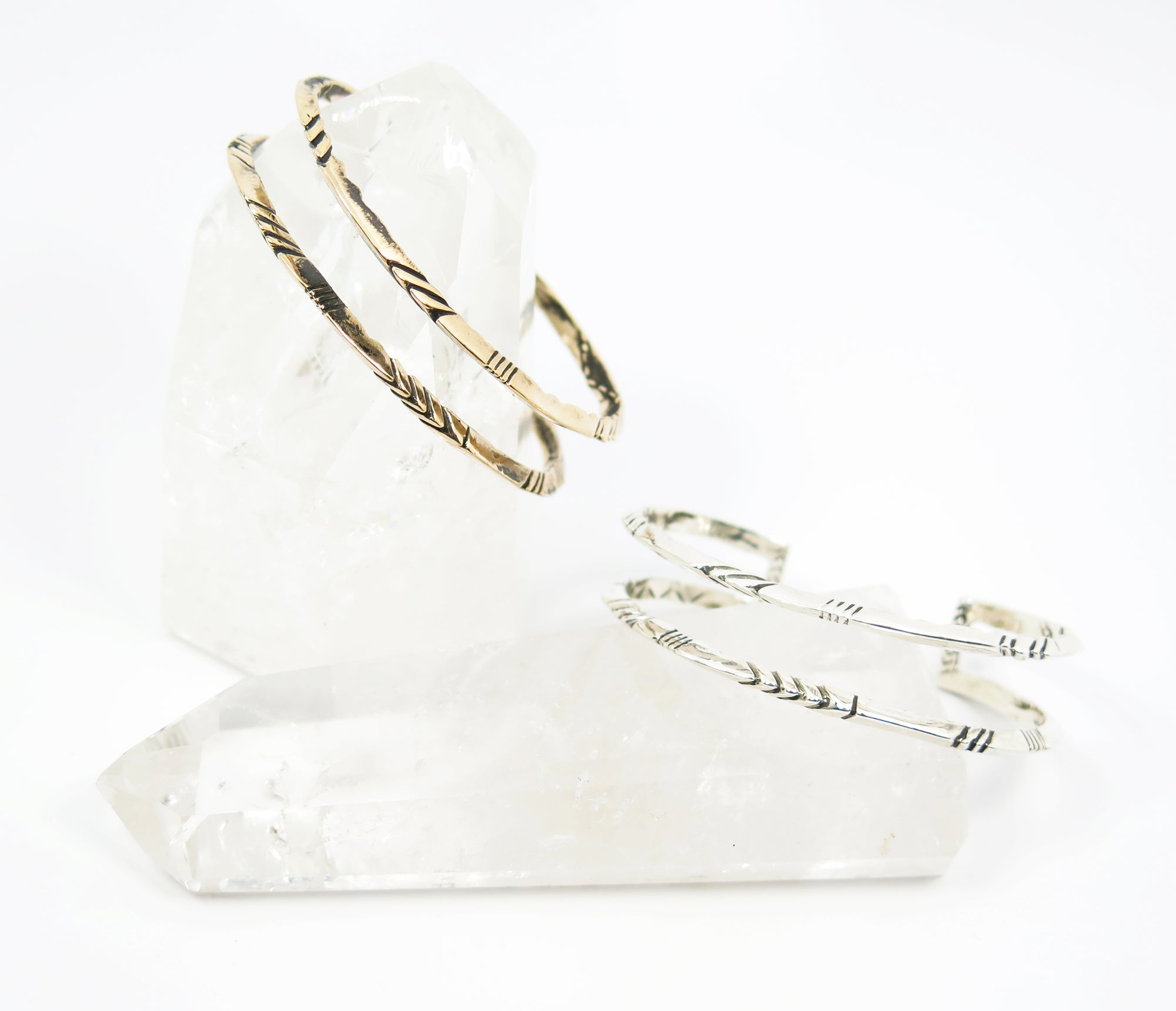 Carved Equilibrium Cuff - Wanderlust + Wildhearts