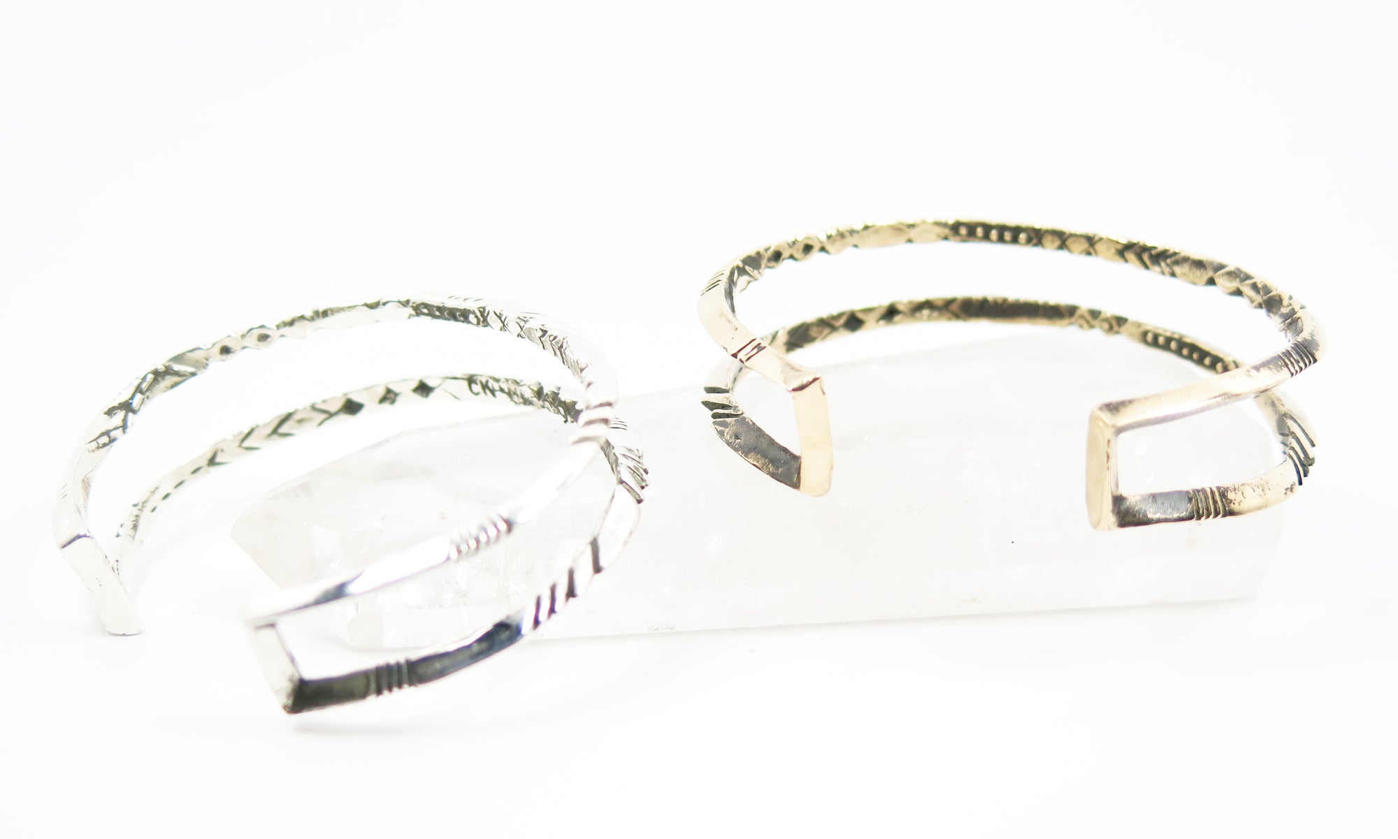 Carved Equilibrium Cuff - Wanderlust + Wildhearts