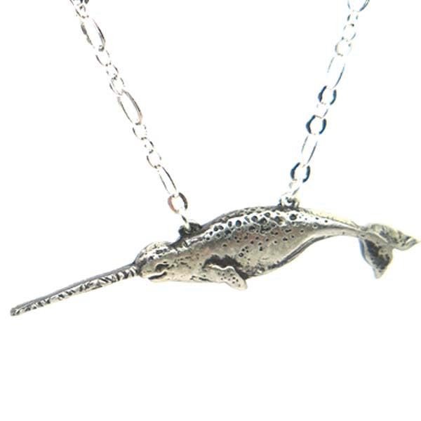 Mini Narwhal Necklace - Wanderlust + Wildhearts