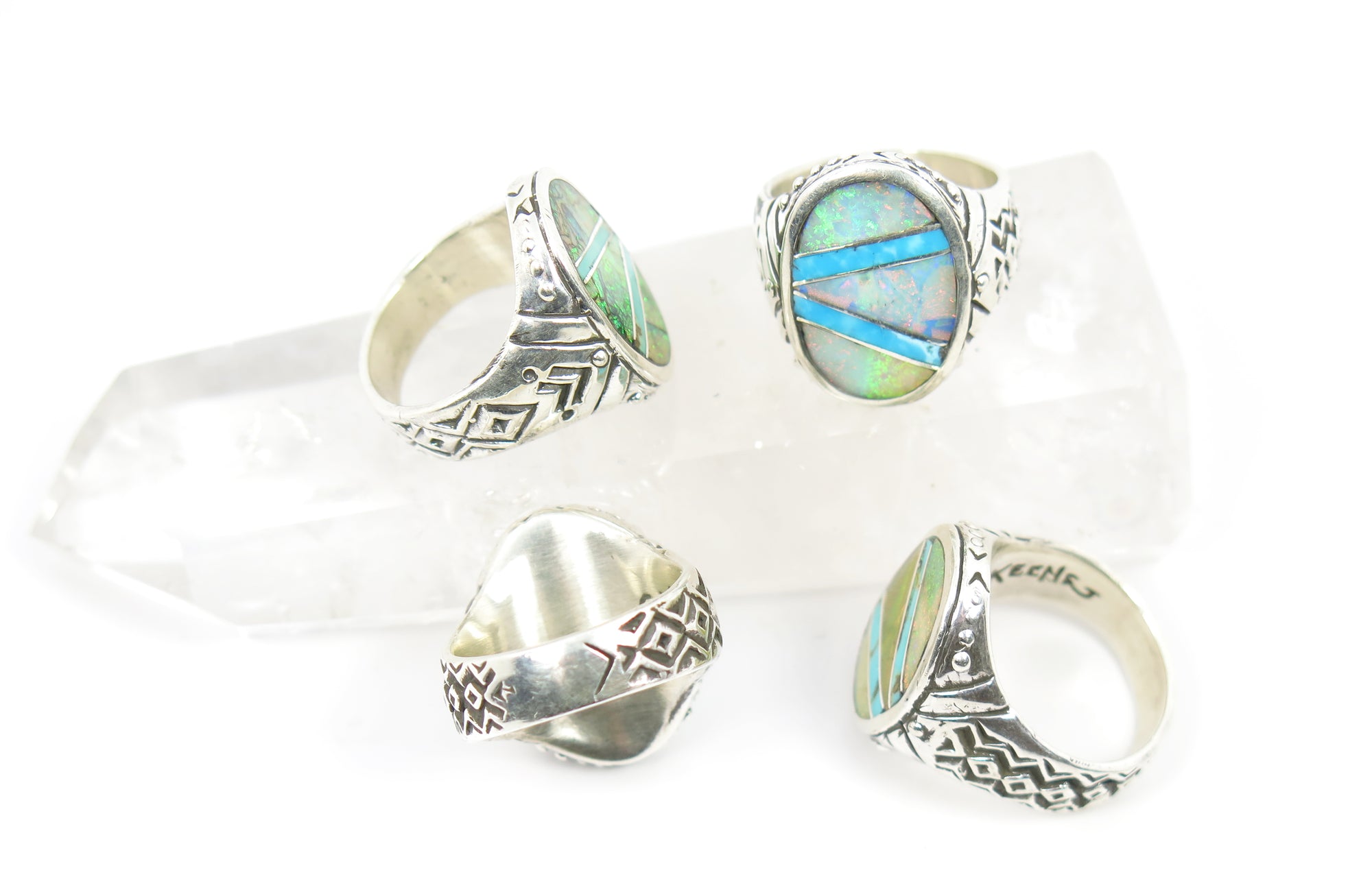 Inlay Oracle Ring - Wanderlust + Wildhearts